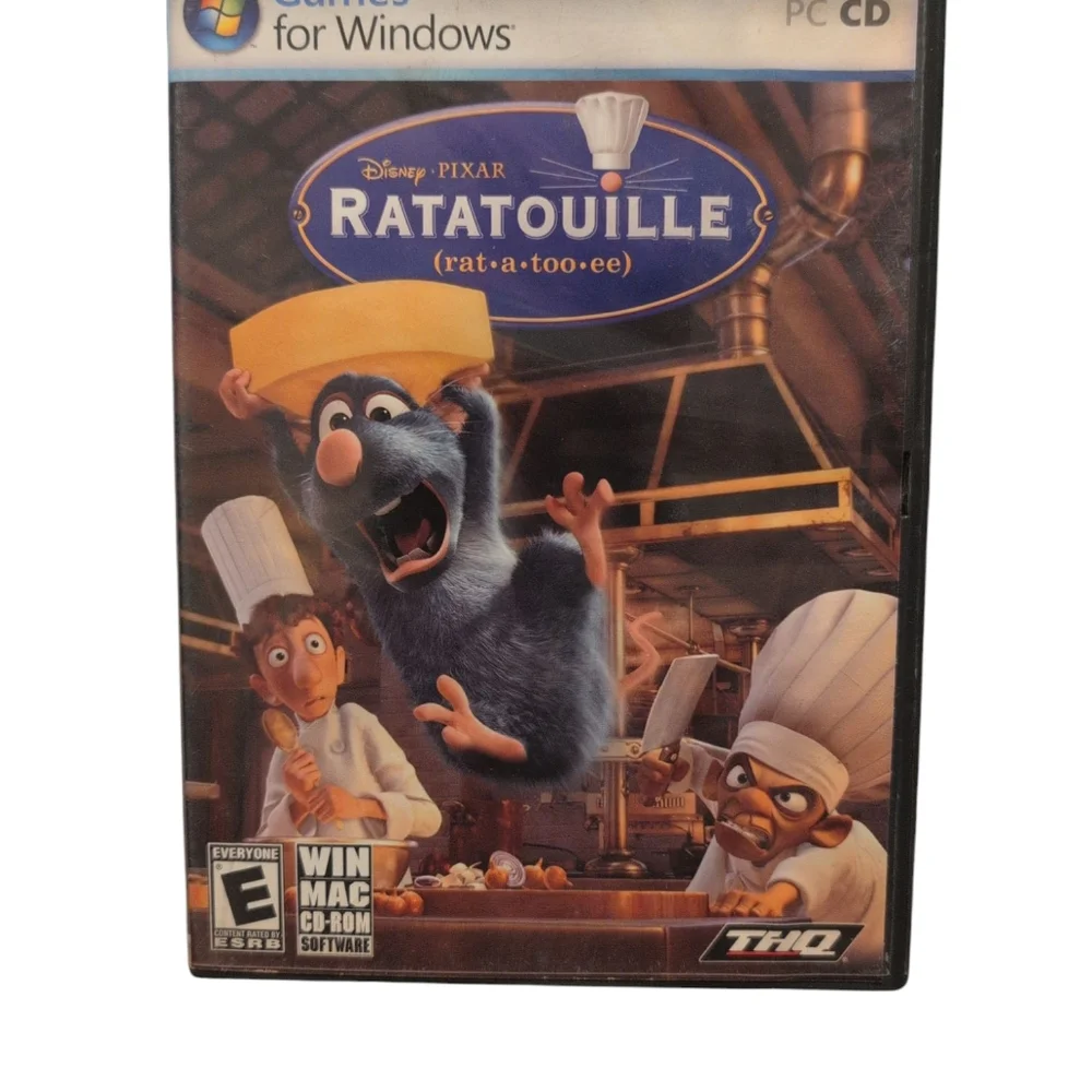 Lot Of 3 PC CD Video Games Pirates Of The Caribbean Sim City 4 Ratatouille CIB